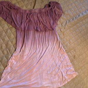 L Love Brand From Boutique💜Purple Hombré & Off The Shoulder